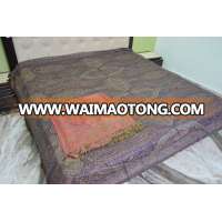 Decorative viscose bedspread