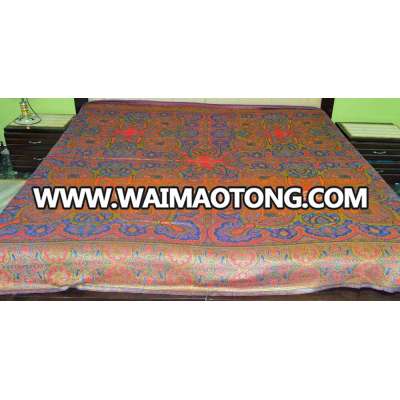 fancy bedcovers made in india