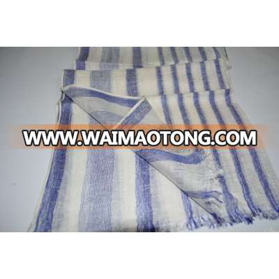 vertical stripes geometric pattern cotton scarf for men and women