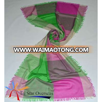 wide cotton scarf for evening dress