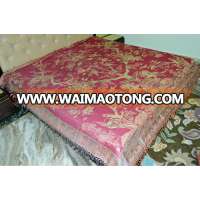 elegant bedspreads in silk wool