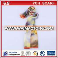 Fashion design lady style digital print custom design cotton scarf